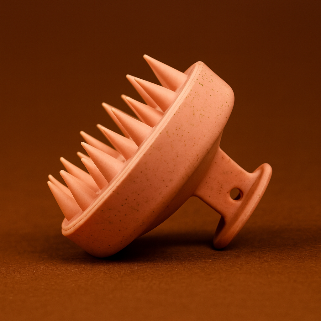 Silicone Scalp Massager Brush – Anti Hair Loss & Stress Relief