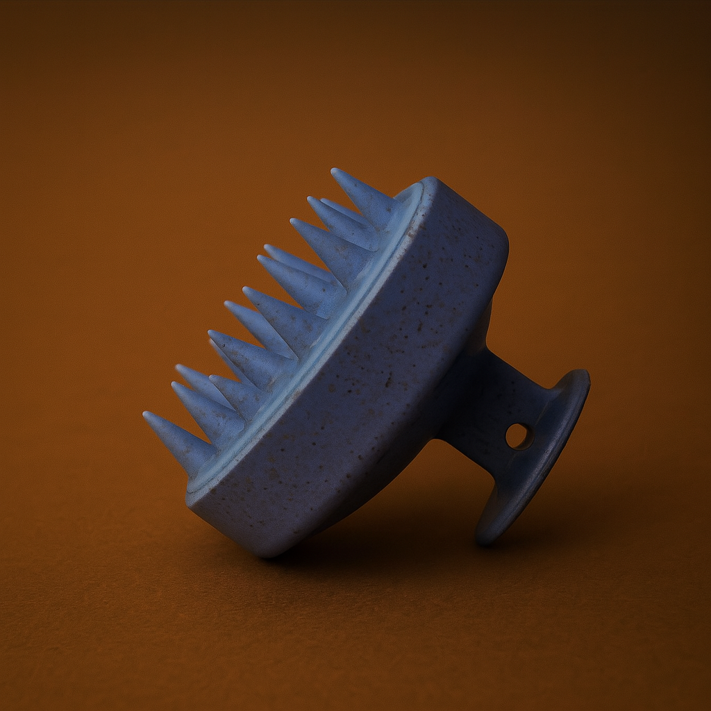 Silicone Scalp Massager Brush – Anti Hair Loss & Stress Relief