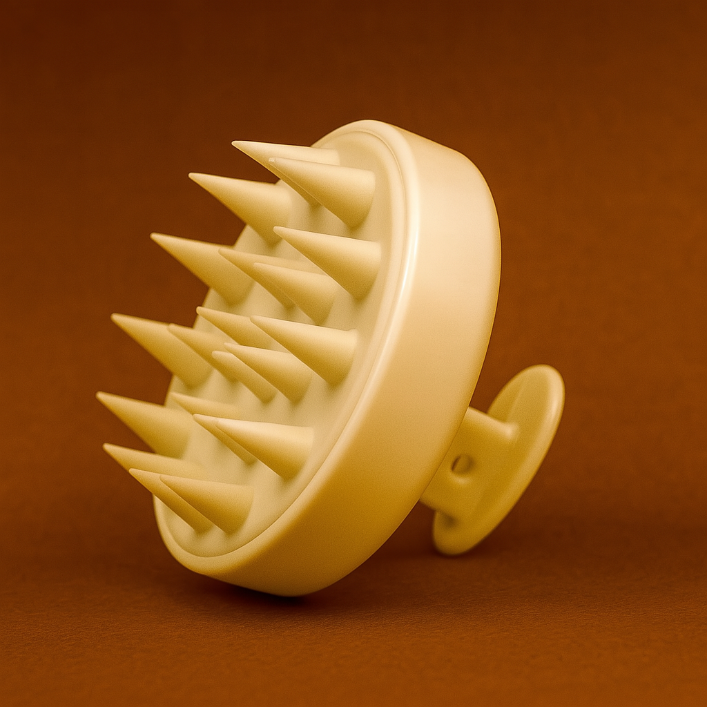 Silicone Scalp Massager Brush – Anti Hair Loss & Stress Relief